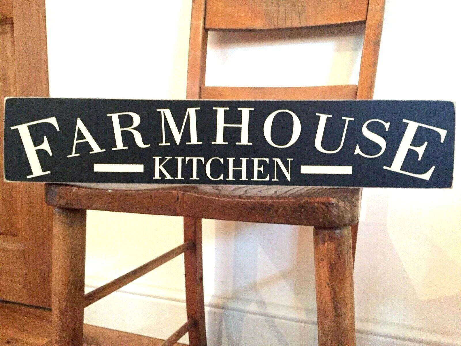 FARMHOUSE KITCHEN sign wooden vintage style