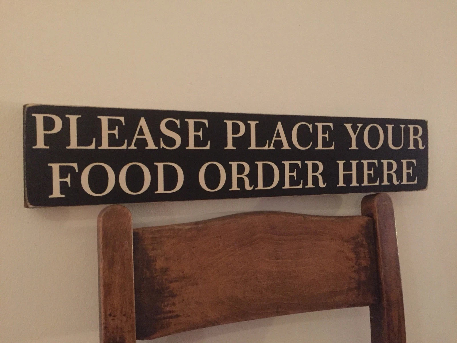 PLEASE PLACE YOUR FOOD ORDER HERE