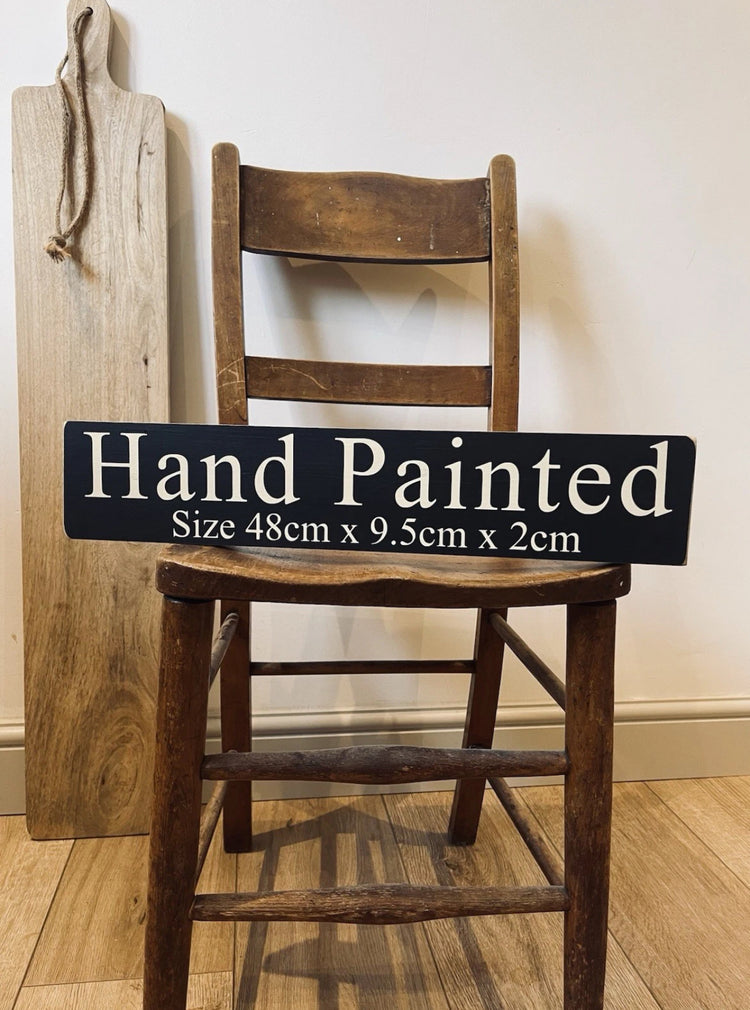 hand painted wooden signs 
