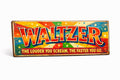 Waltzer Funfair Ride Sign Fairground Circus Vintage Style WALTZER wooden plaque