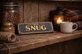 The Snug sign wooden vintage style plaque THE SNUG cosy signs
