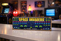 SPACE INVADERS wooden Sign Plaque Retro Gaming 8 Bit Arcade vintage style 28cm