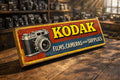 kodak sign vintage style films cameras wooden signs inspired gift