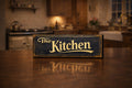The Kitchen sign wooden vintage style sign plaque KITCHEN signs 28cm
