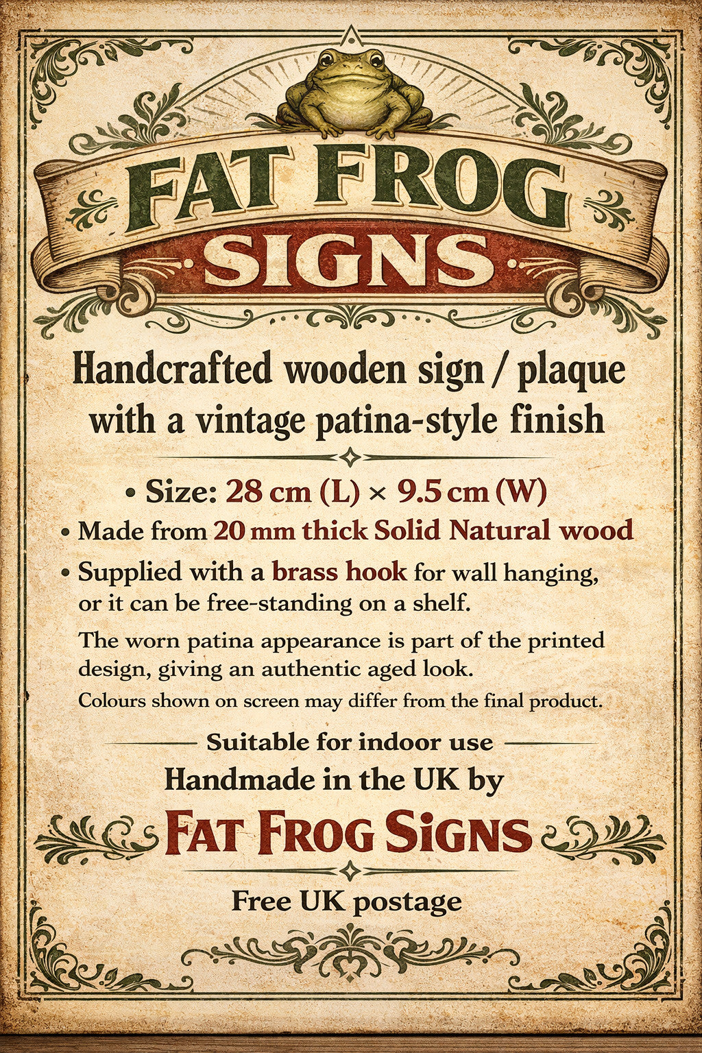 Aircraft sign vintage style spitfire 28cm fun signs Lancaster