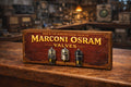 Wireless Radio Signs Vintage radios Parts Marconi Osram Valves 28cm