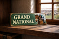 Grand National wooden sign horse racing gift steeplechase 28cm jumping