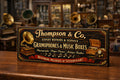 Gramophones Music Boxes Sign vintage antique style fun wooden signs 28cm