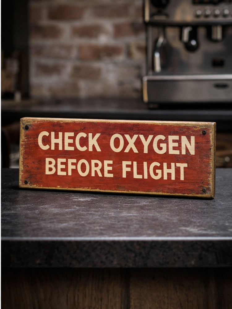 Aircraft sign vintage style spitfire 28cm fun signs Lancaster
