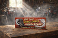 Motorbike sign smell Engine scrambler classic fun TWO STROKE 28cm